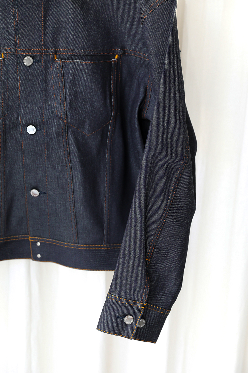 Rigid Denim Wide 3rd Type Jacket | ANOTHER LOUNGE