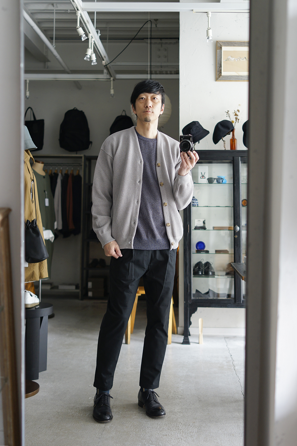 crepuscule」MOSS STITCH CARDIGAN & L/S SWEAT | ANOTHER LOUNGE