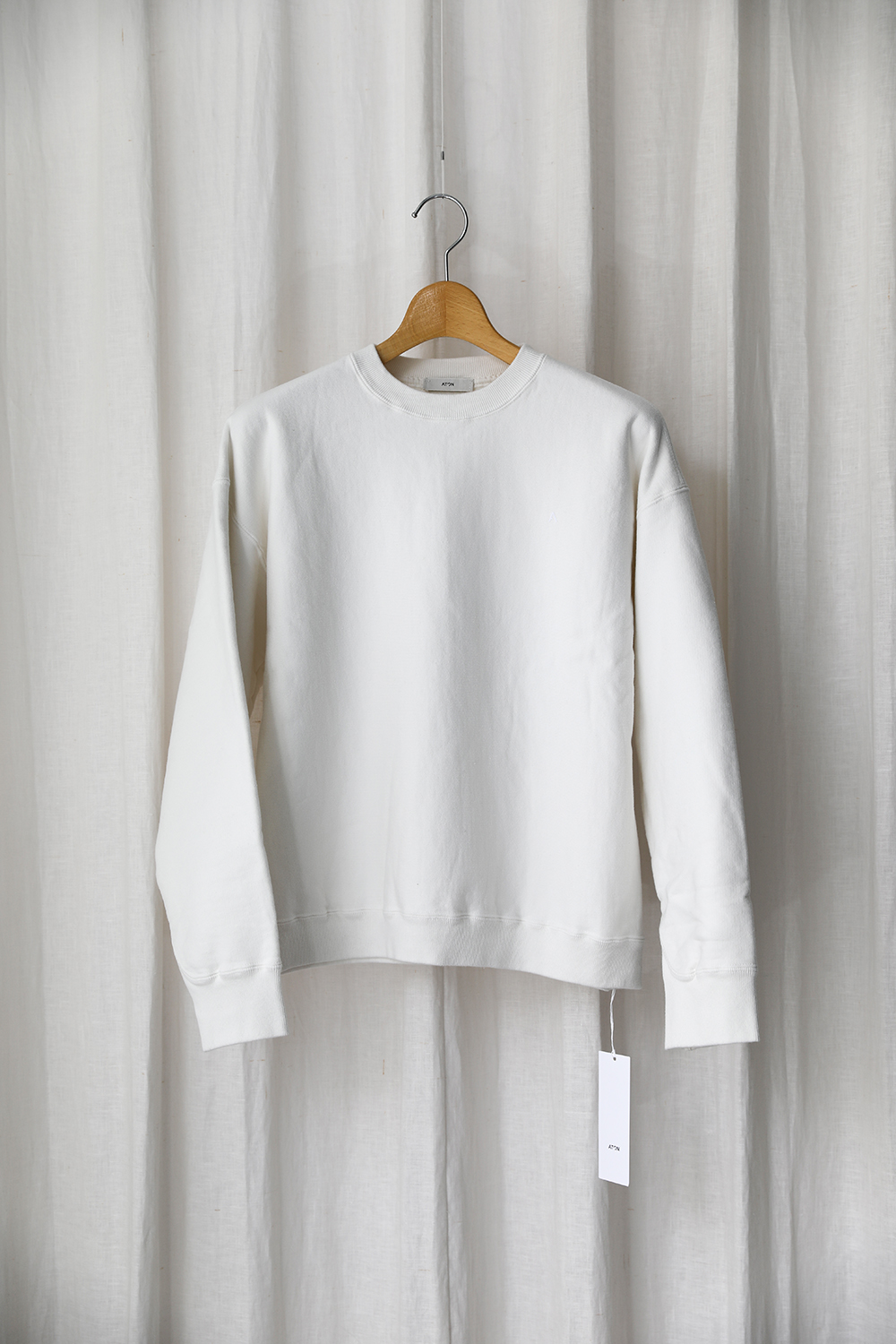 GARMENT DYE URAKE A-LINE OVERSIZED PULLOVER