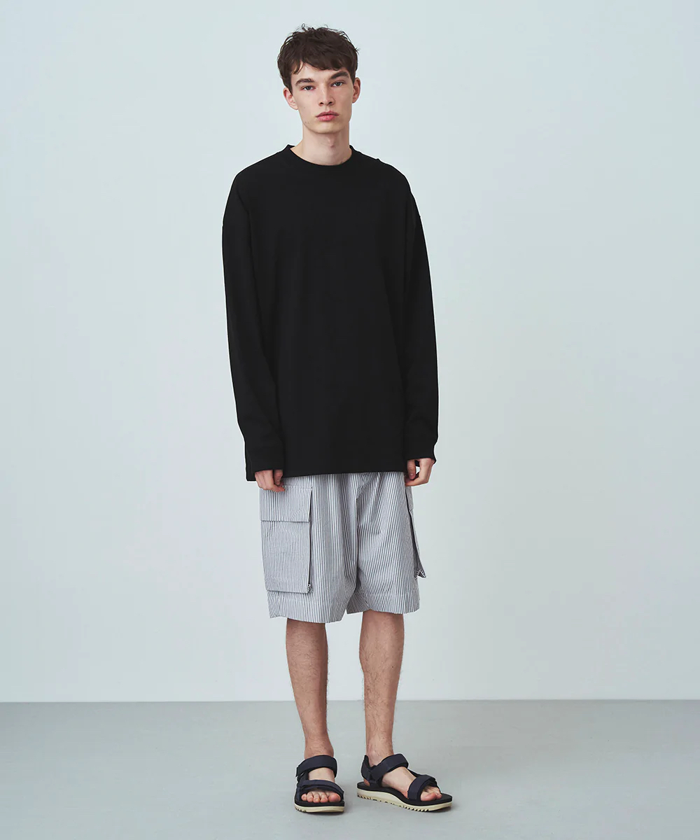 SUPIMA AIR 12/- OVERSIZED L/S T-SHIRT | ANOTHER LOUNGE