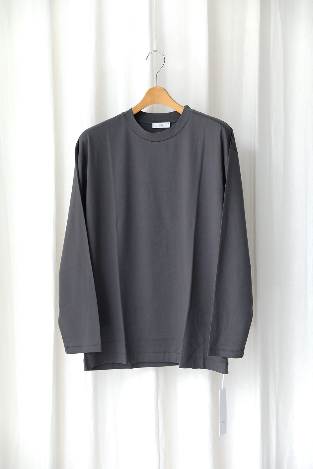 SUVIN 60/2 OVERSIZED L/S T-SHIRT