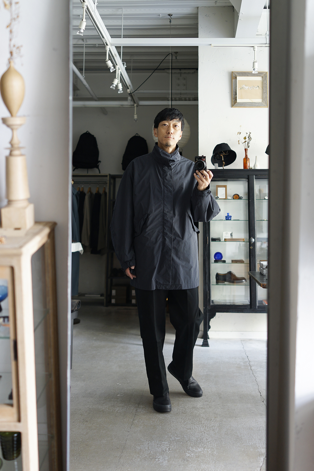 AIR VENTILE | SHORT MODS COAT 21aw