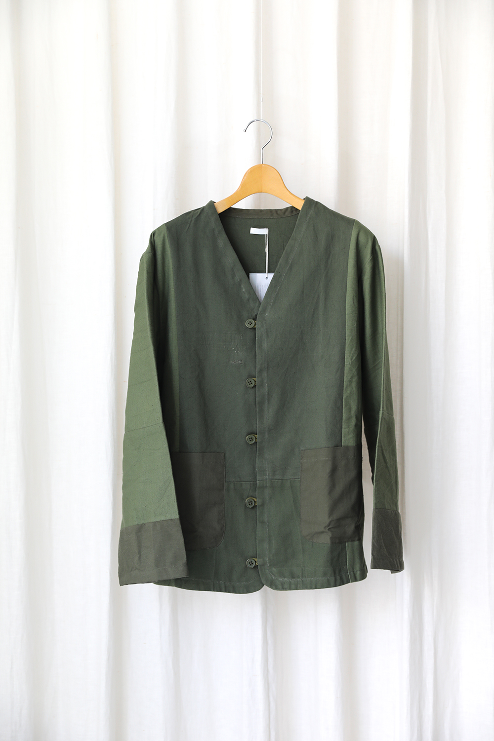RECONSTRUCTED MILITARY LINER JACKET