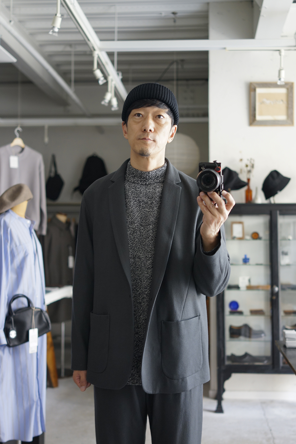 TROVE」COMPRESS WOOL KNIT JACKET & CARDIGAN | ANOTHER LOUNGE