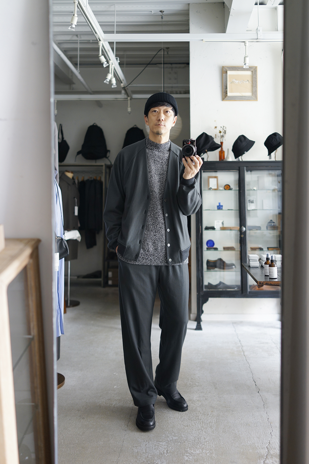 TROVE」COMPRESS WOOL KNIT JACKET & CARDIGAN | ANOTHER LOUNGE