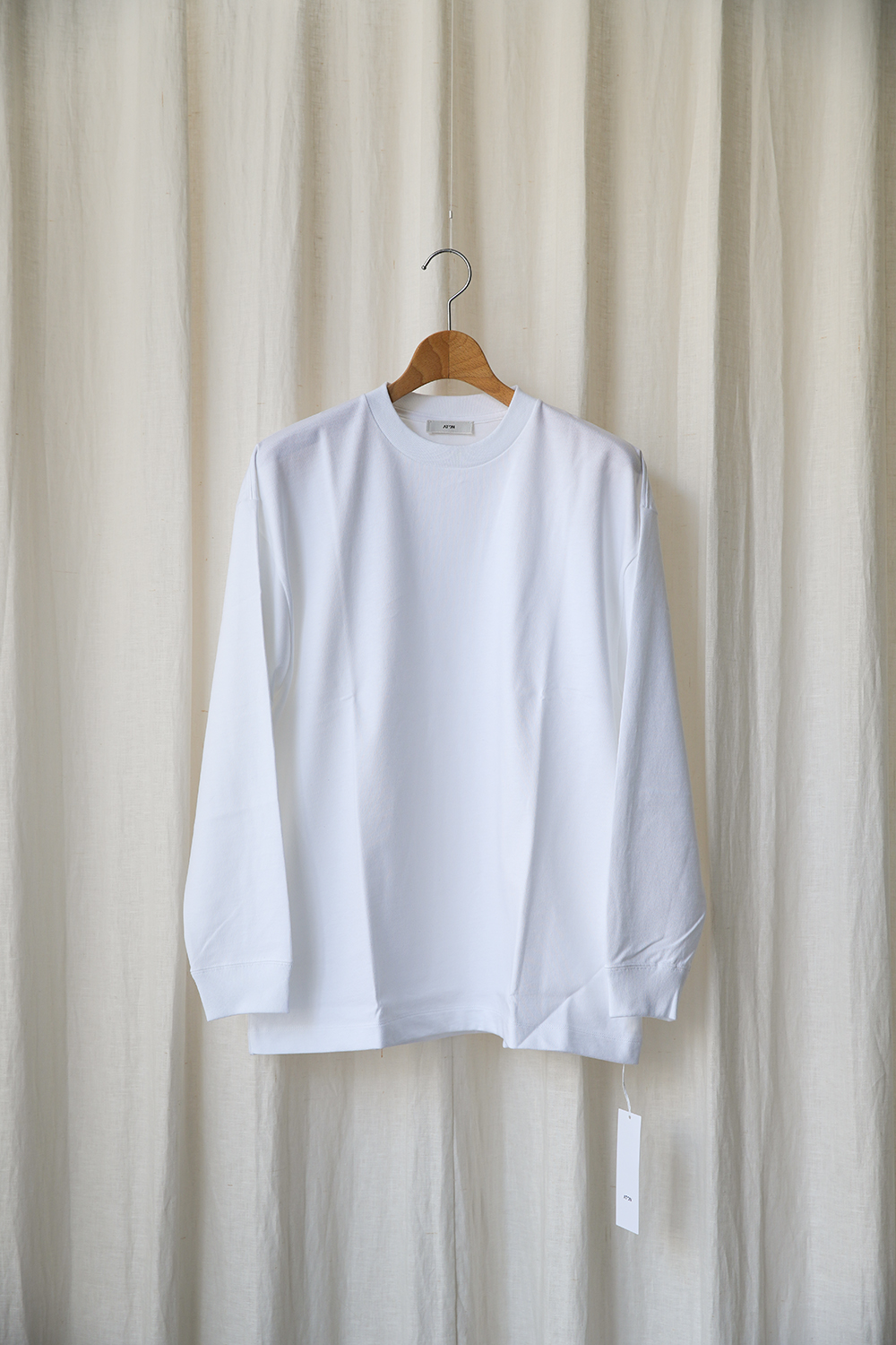 SUPIMA AIR 12/- OVERSIZED L/S T-SHIRT