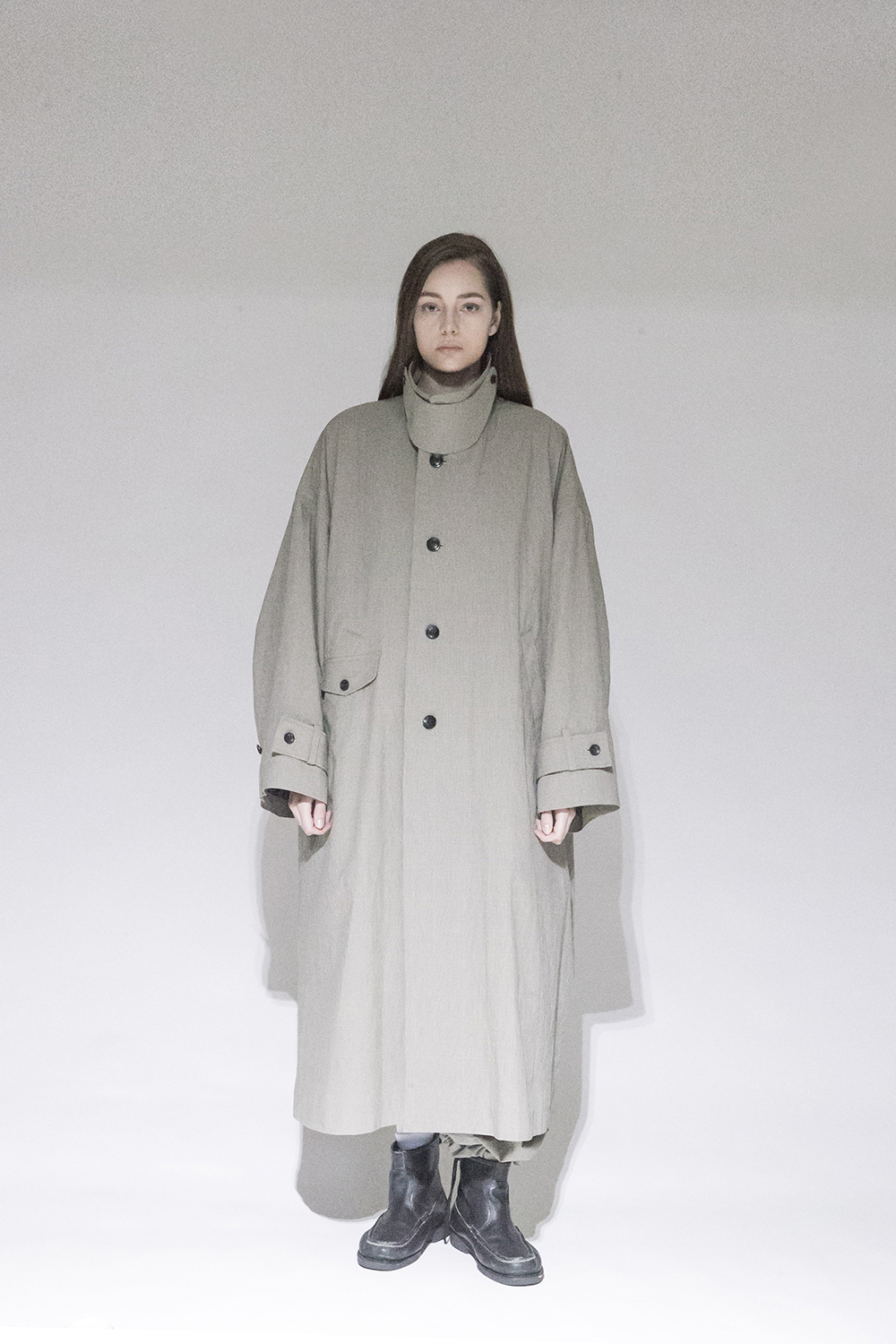 voaaov 18aw  ステンカラーコート