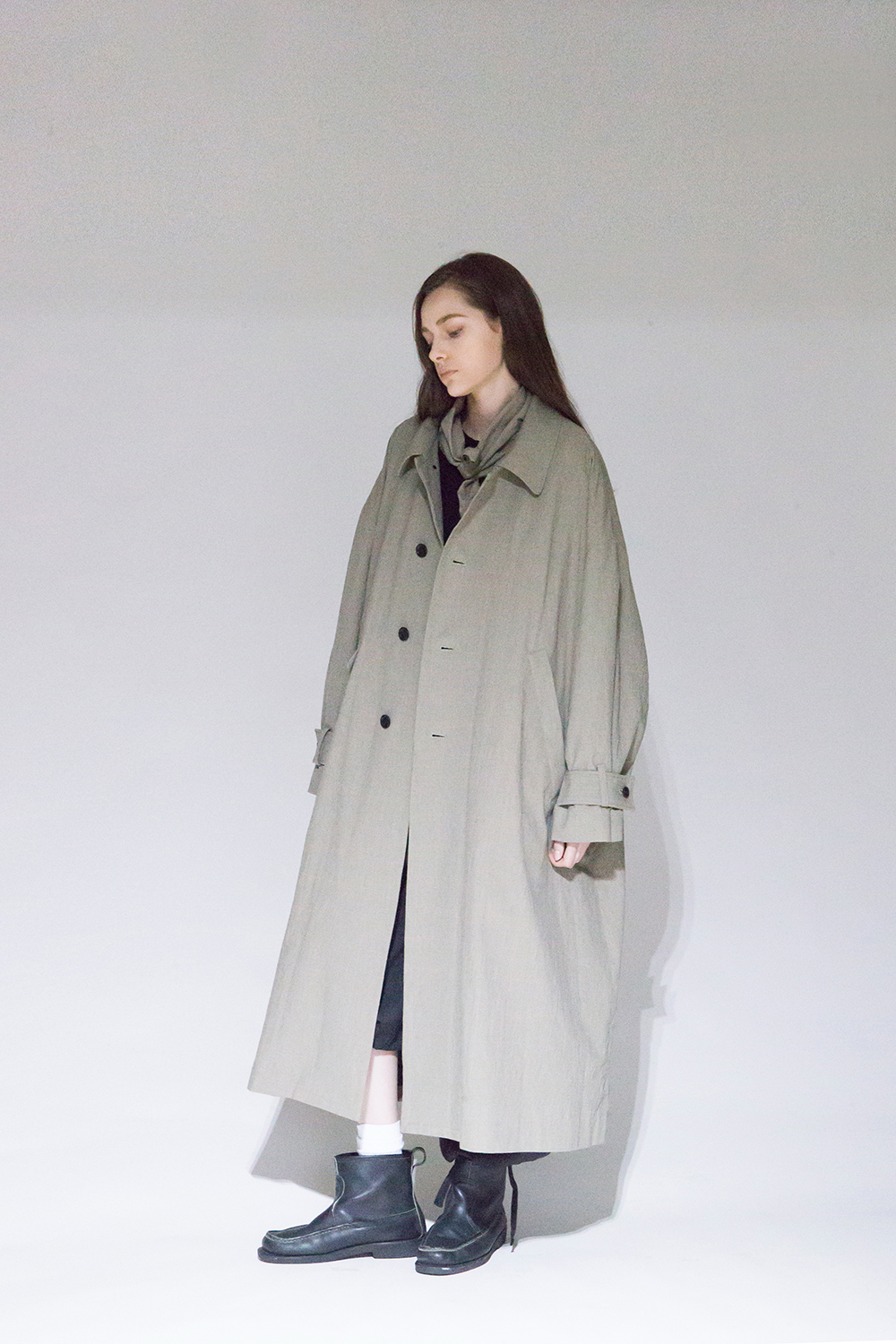 voaaov 18aw  ステンカラーコート