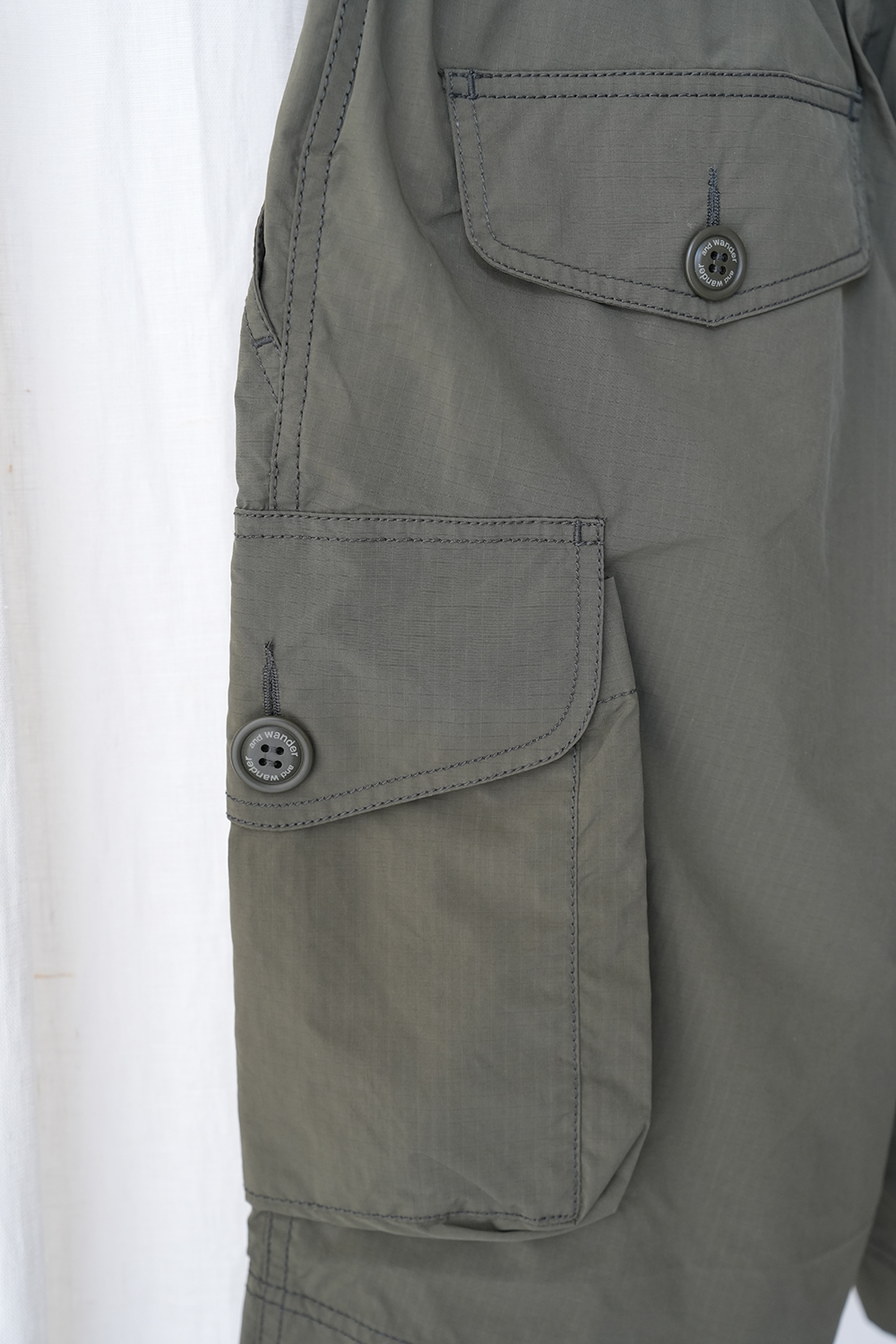SALE15%OFF】アンドワンダーoversized cargo pants 100%本物保証