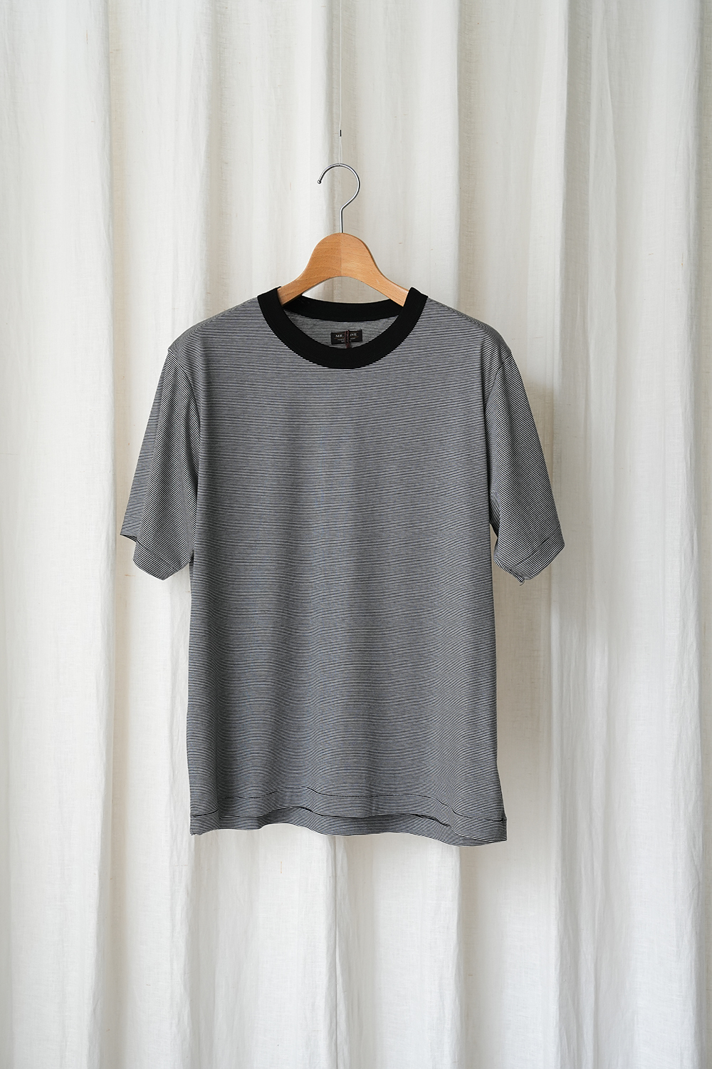 TENCEL COOL TOUCH BORDER S/S T-SHIRT