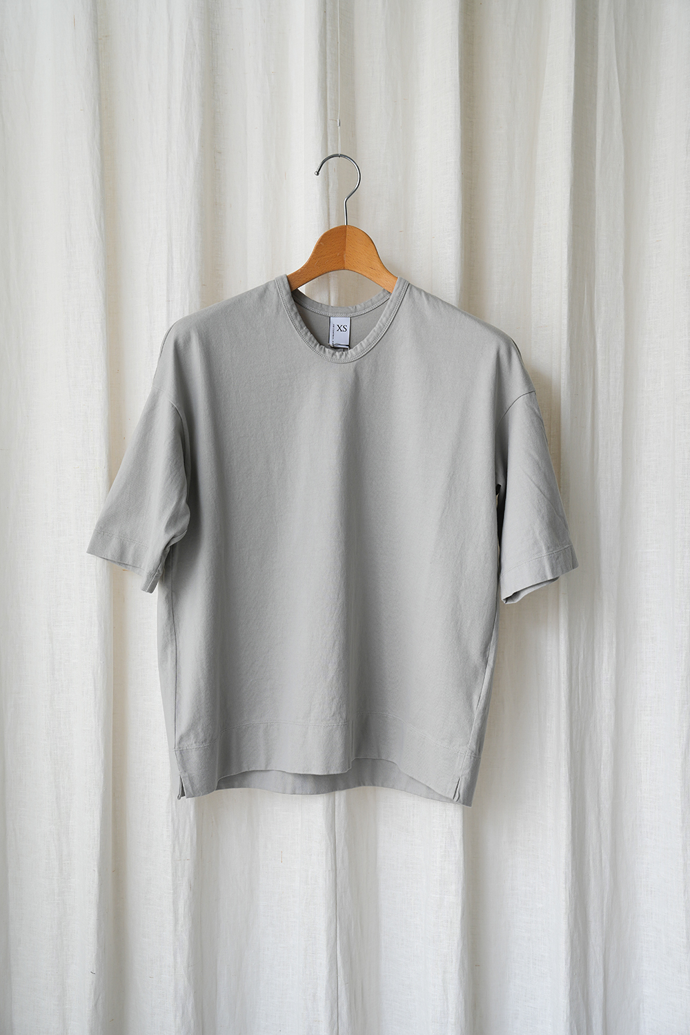 超長綿ハイゲージミッコ天竺6分袖Tシャツ