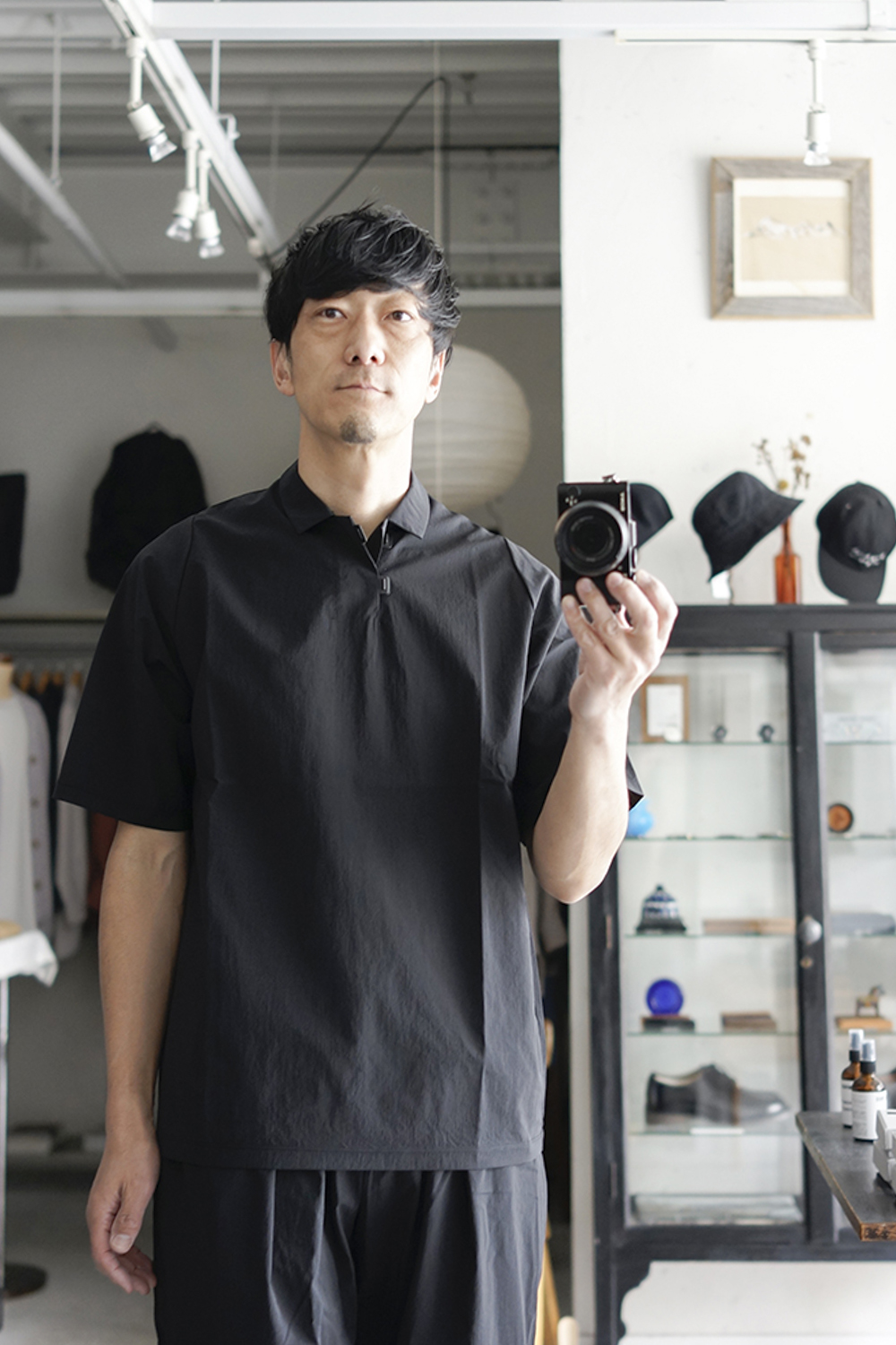 テアトラ TEATORA CAPSULESNAP POLOSHIRT DR-