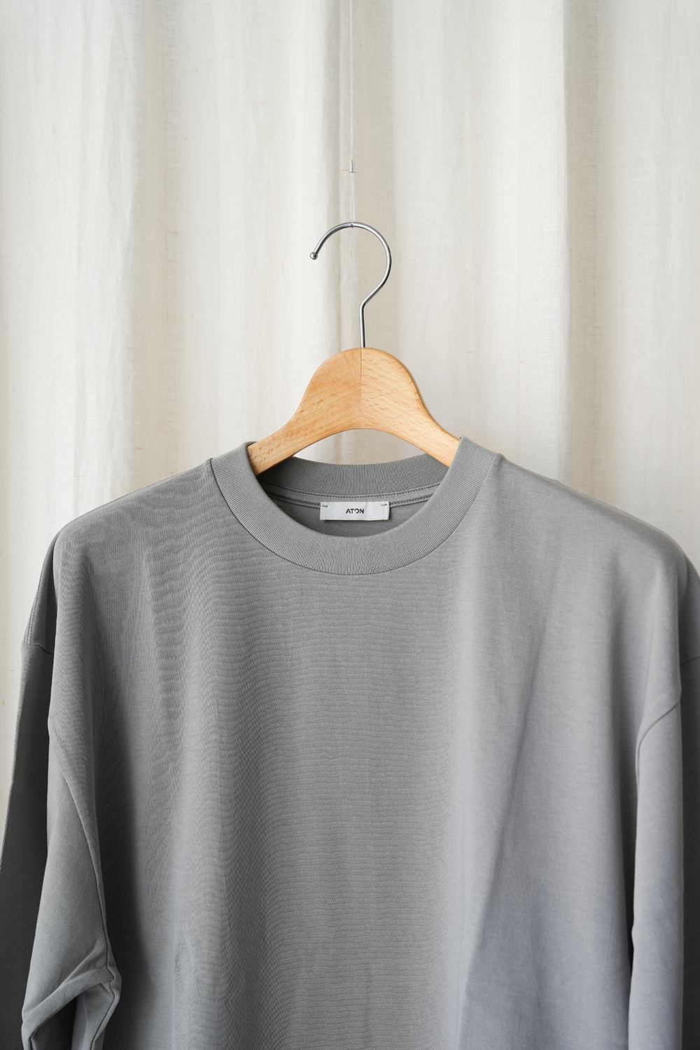 FRESCA PLATE OVERSIZED L/S T-SHIRT | ANOTHER LOUNGE