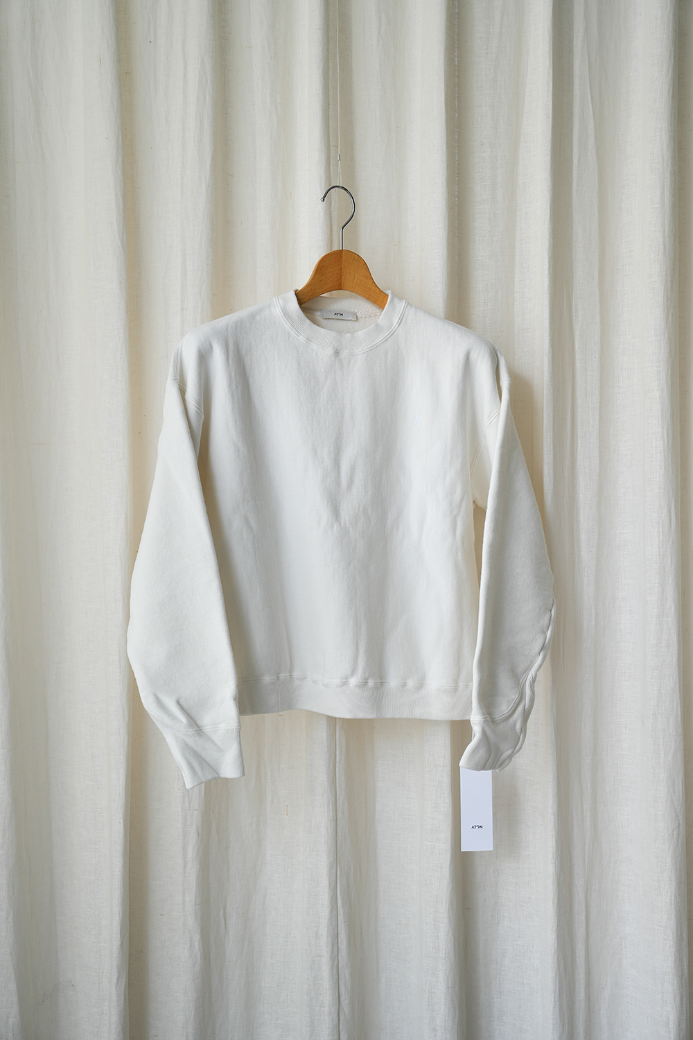 GARMENT DYE URAKE A-LINE OVERSIZED PULLOVER