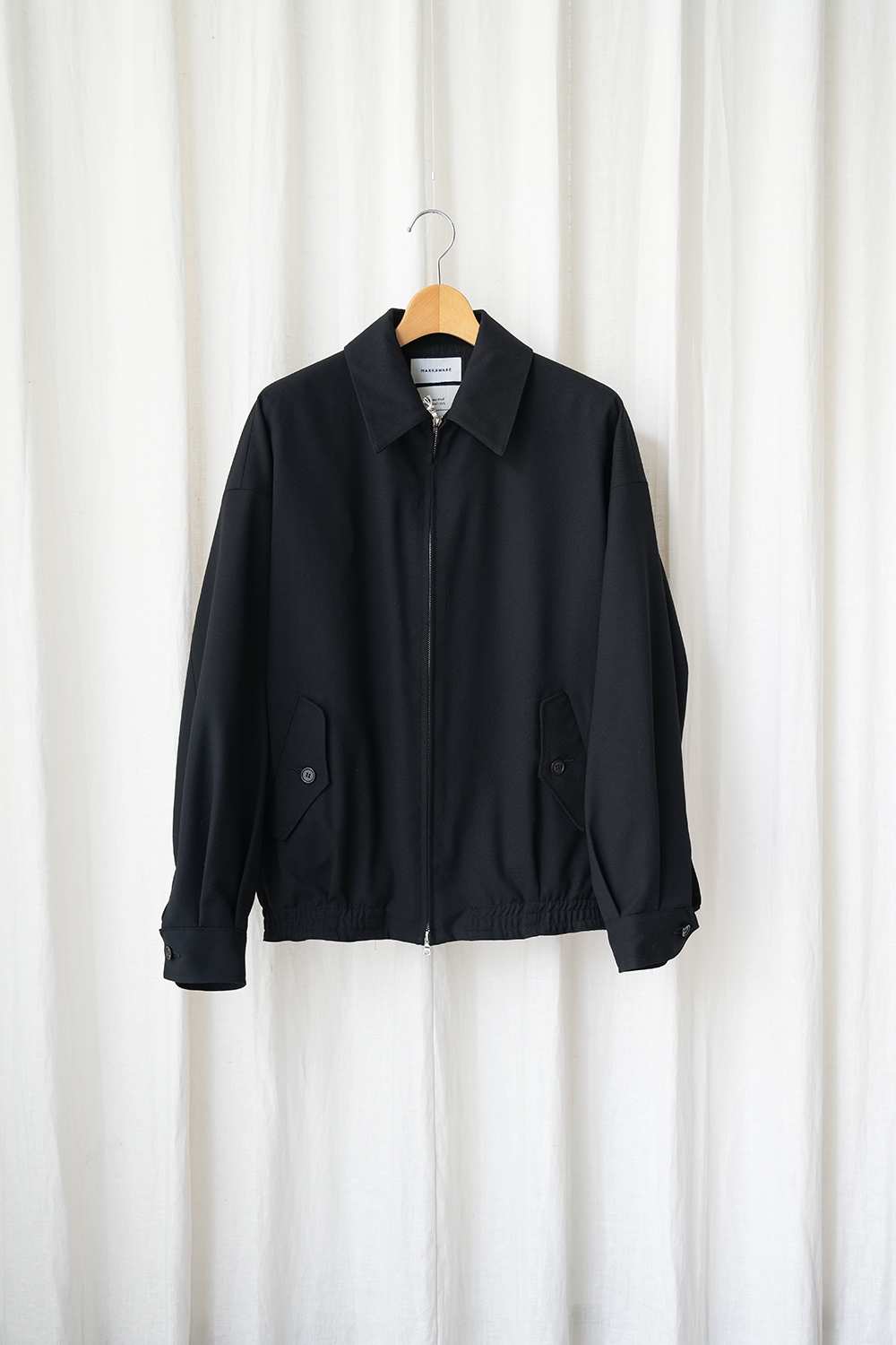 ORGANIC WOOL SURVIVAL CLOTH WIDE SPORTS JACKET | ANOTHER LOUNGE