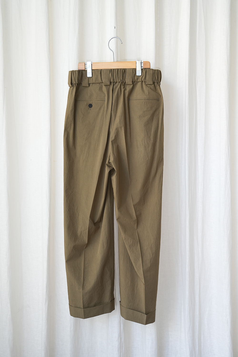 Cotton easy Trousers | ANOTHER LOUNGE