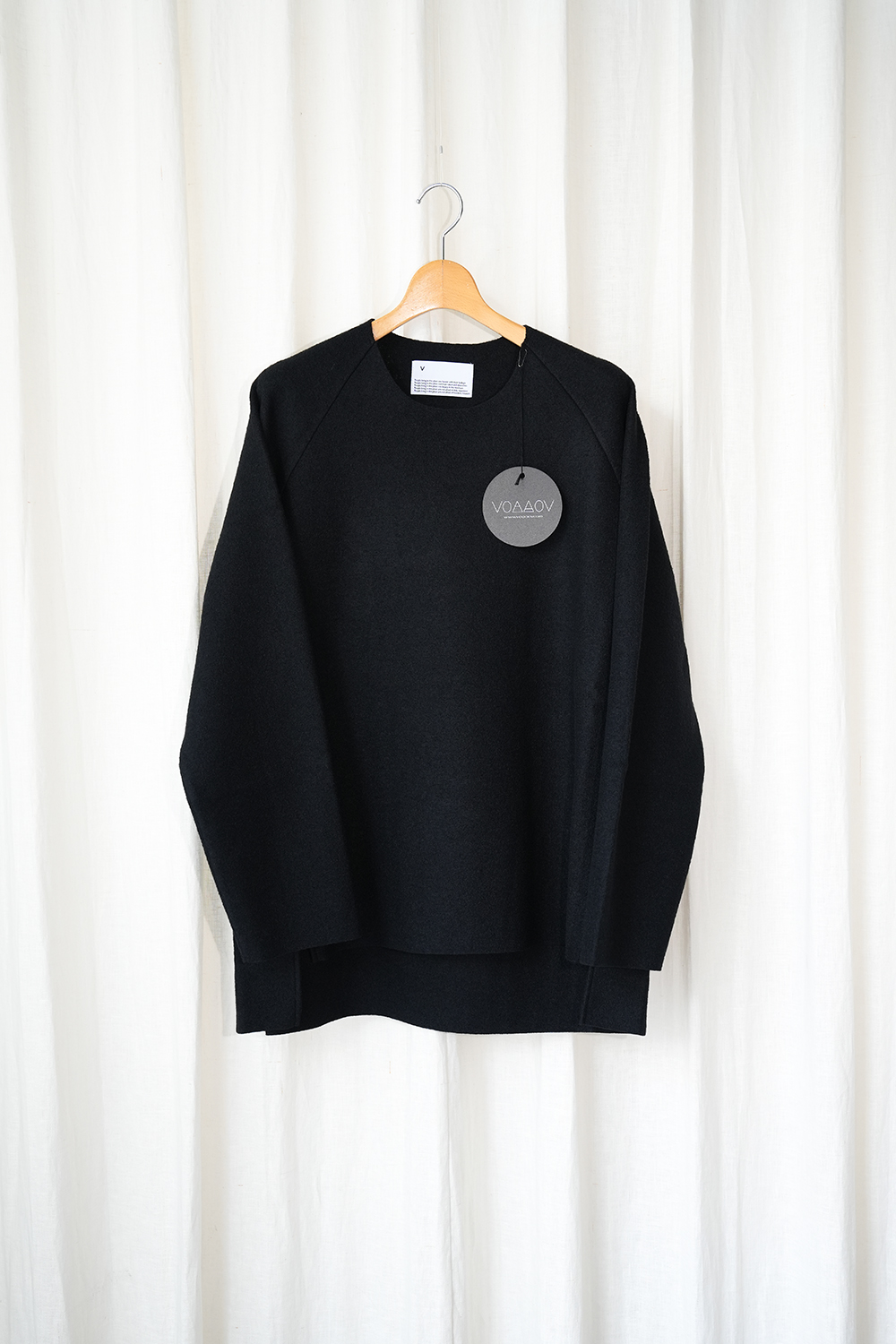 WOOL RING JERSEY Crew Neck Pullover