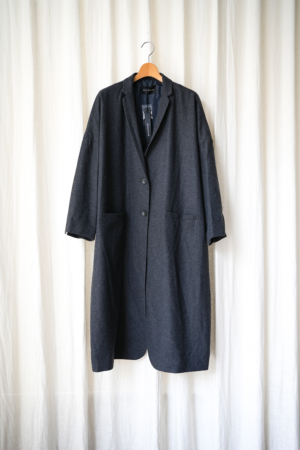 wide tailored coat