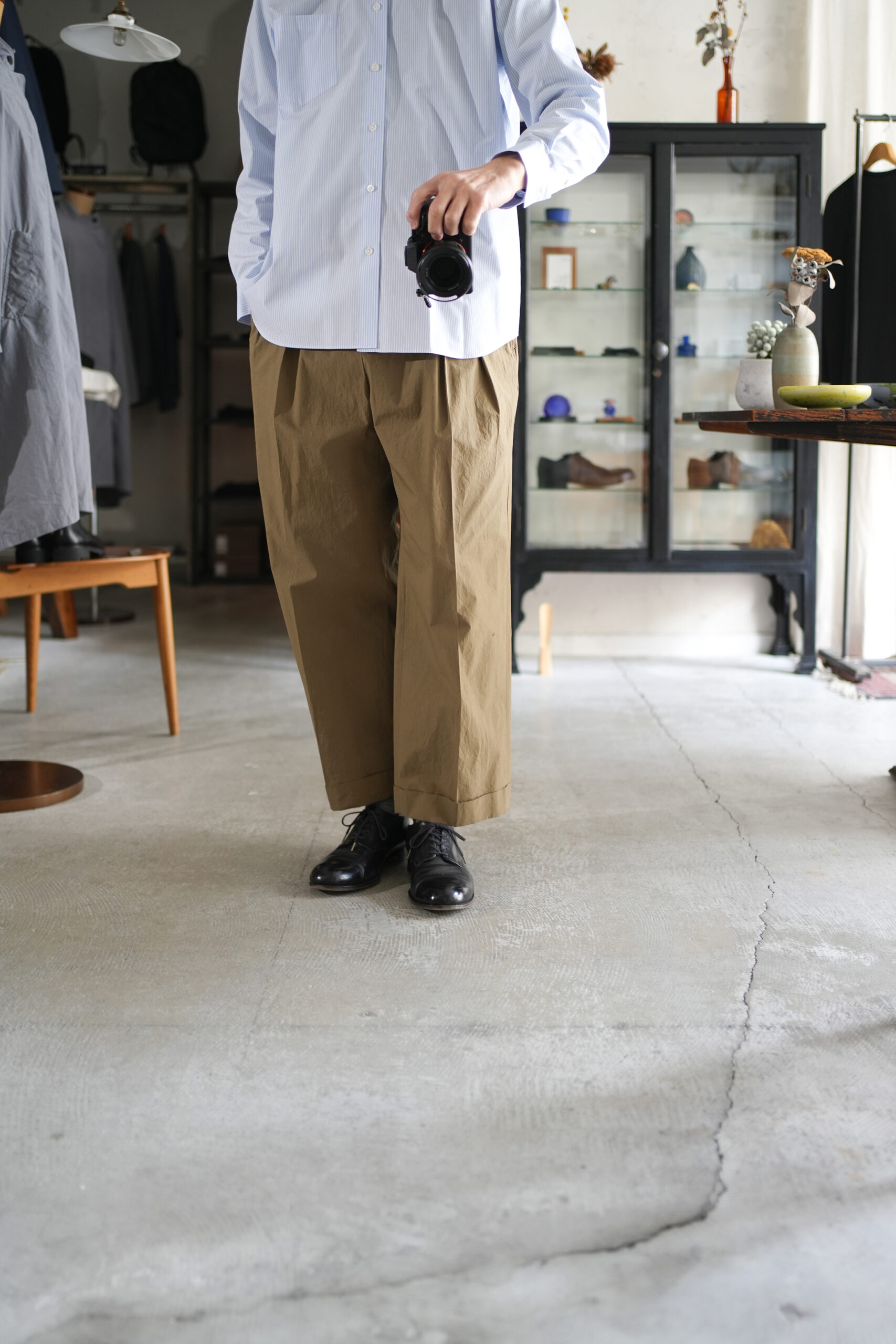 Cotton easy Trousers | ANOTHER LOUNGE Cotton easy Trousers | ANOTHER LOUNGE