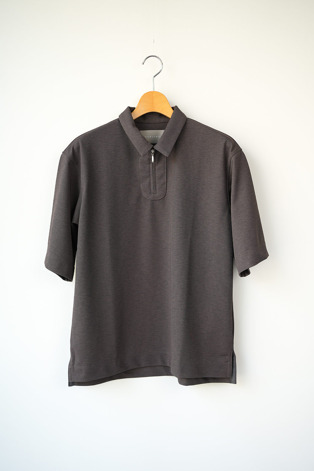 HALF ZIP POLO SHIRT