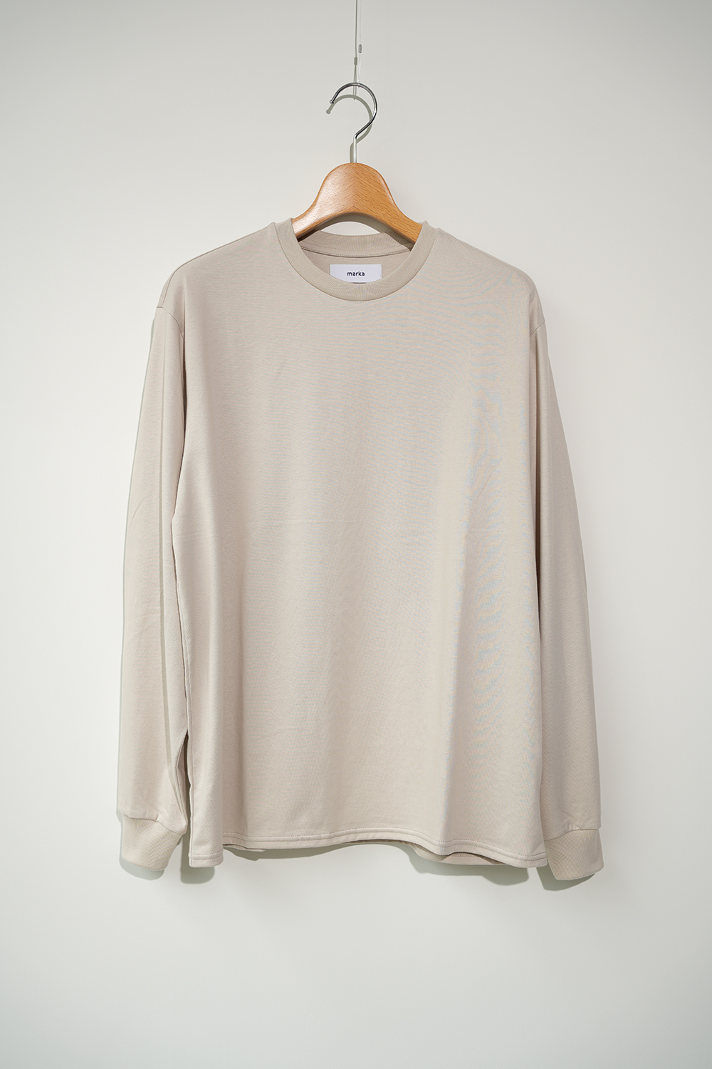 40/2 ORGANIC COTTON KNIT CREW NECK TEE L/S