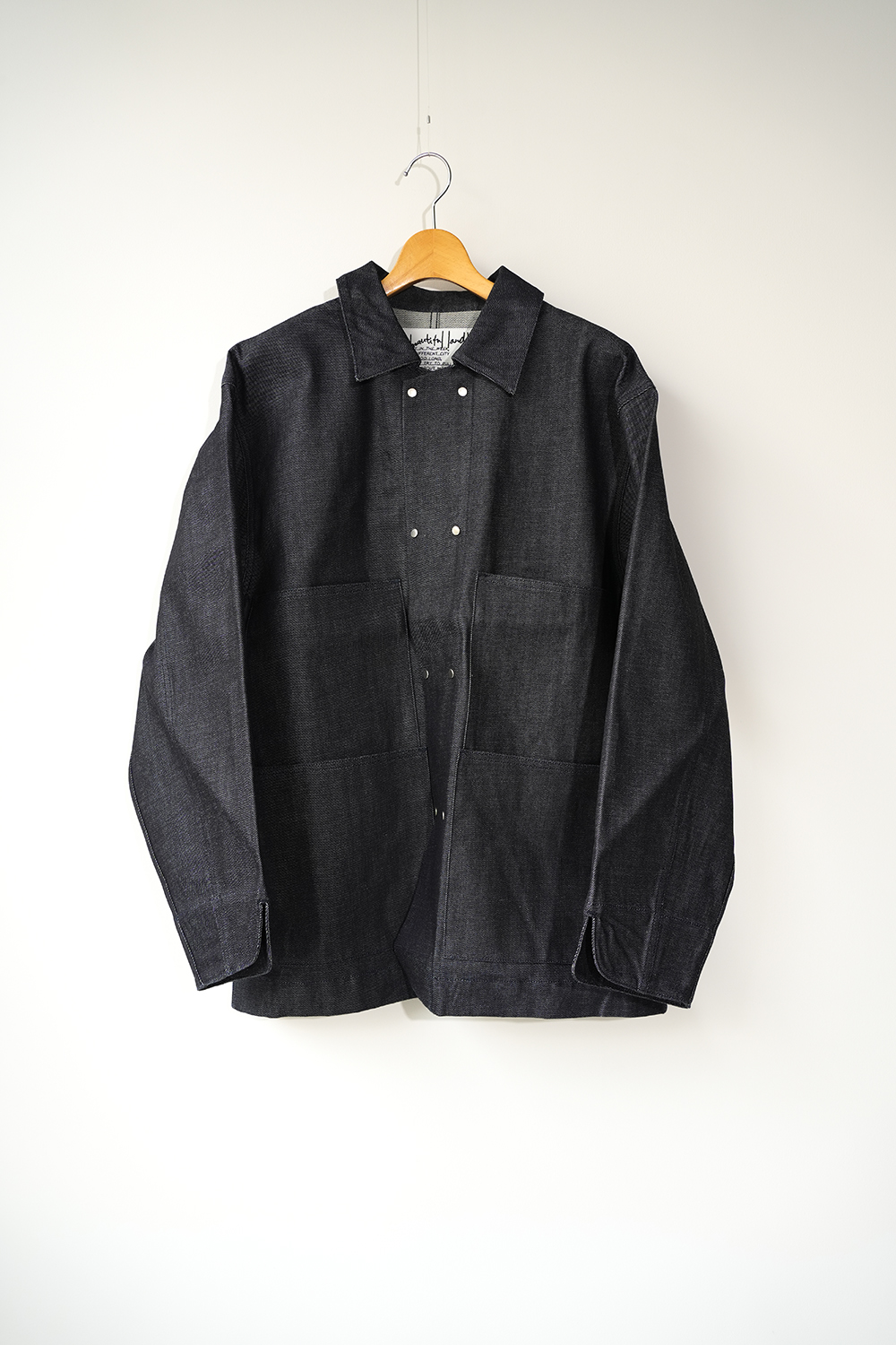 DENIM BIG COVERALL JACKET