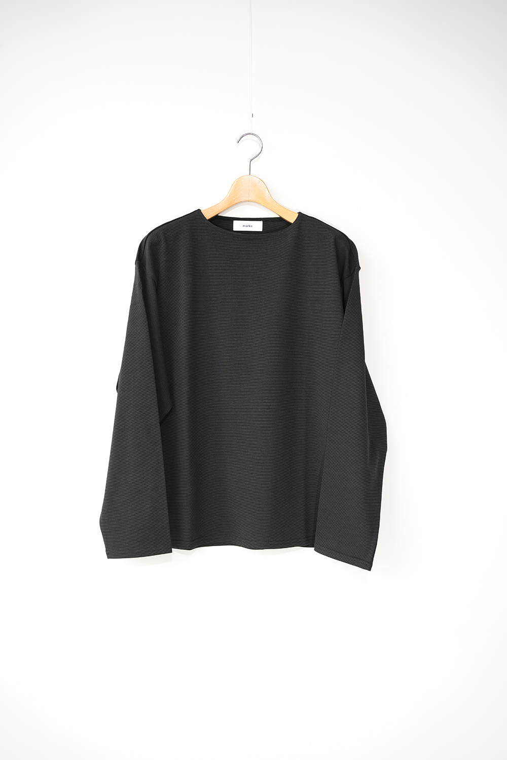 ORGANIC COTTON KNIT NEW BASQUE L/S  SHIRT