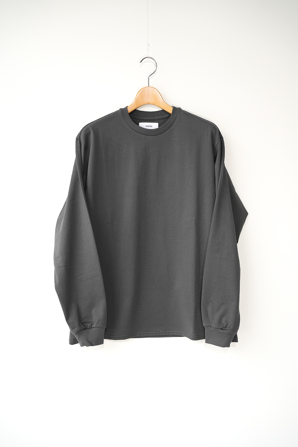 ORGANIC COTTON KNIT CREW NECK L/S