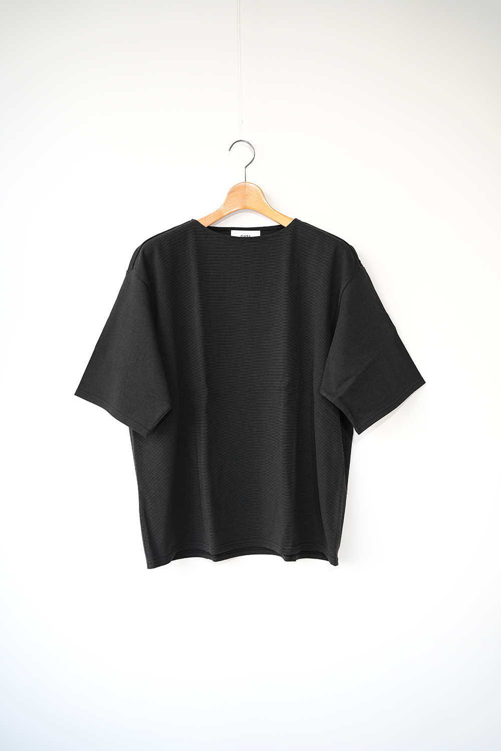 ORGANIC COTTON KNIT NEW BASQUE S/S SHIRT　