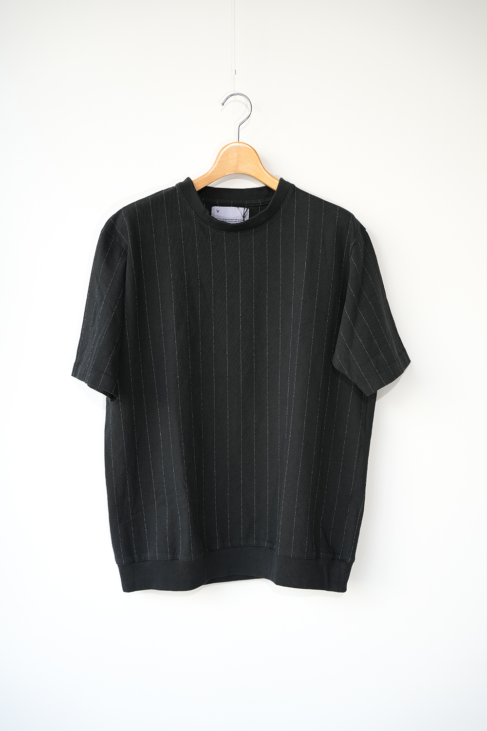 QUILTING STITCH OPEN END JERSEY S/S