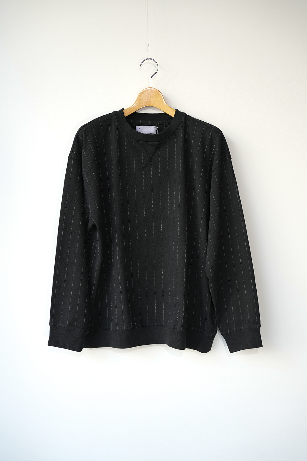 QUILTING STITCH OPEN END JERSEY L/S