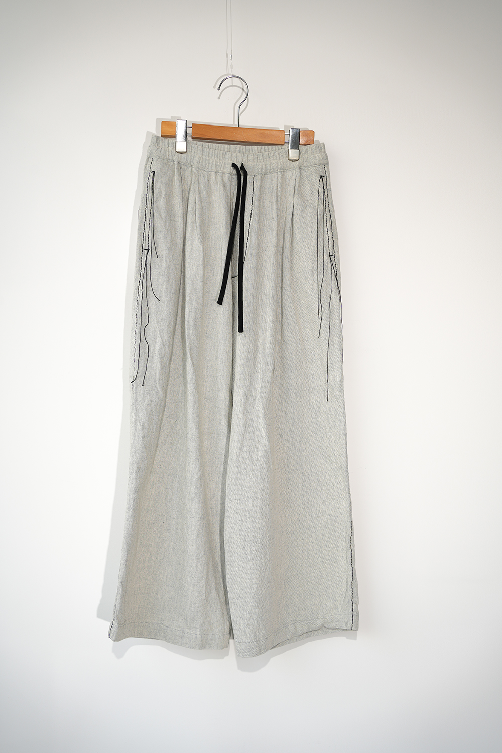 0th STITCH DENIM WIDE PANTS