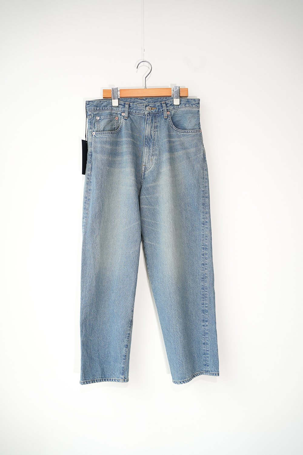 COTTON DENIM 5 POCKET PANTS