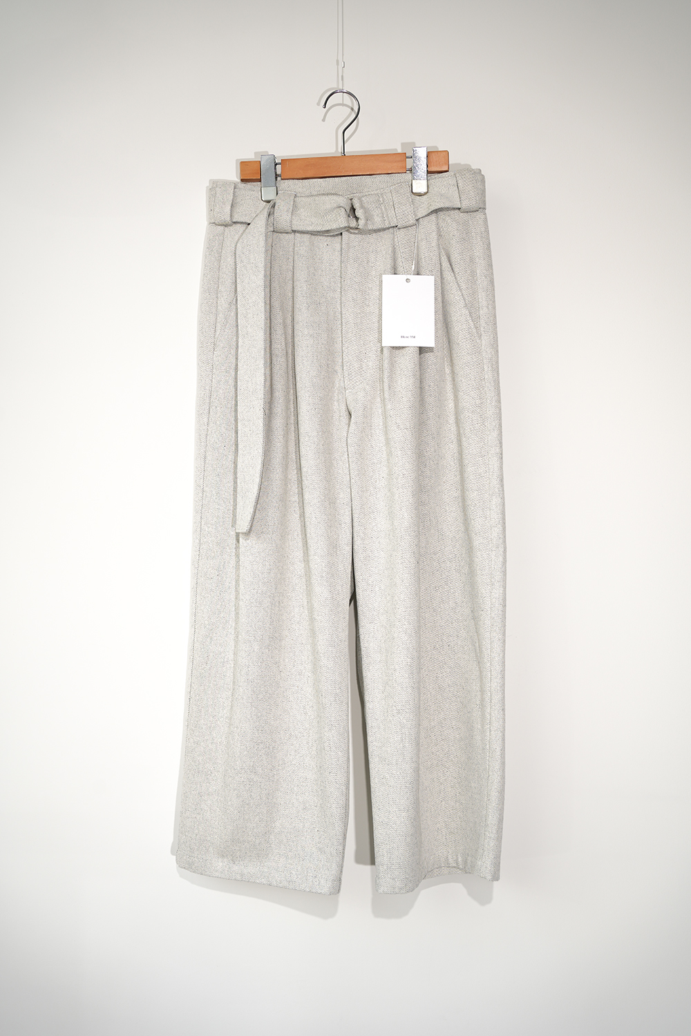 Recycling Cotton Denim Wide Pants