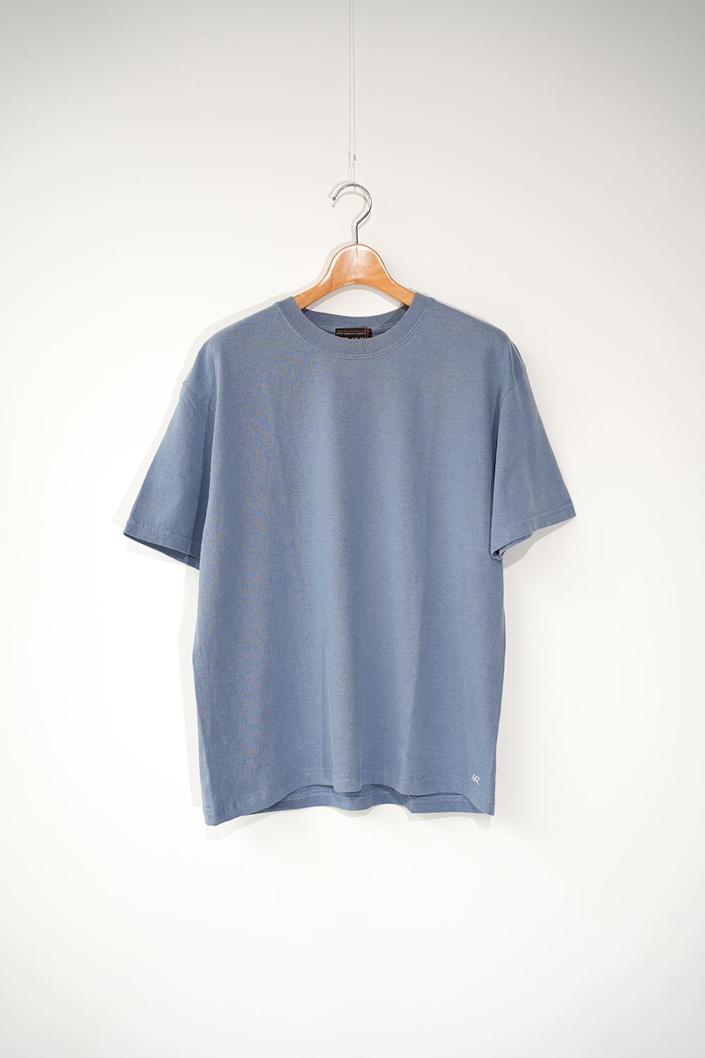 LOOP-WHEELED PLAIN KNIT USED ONE POINT T-SHIRT