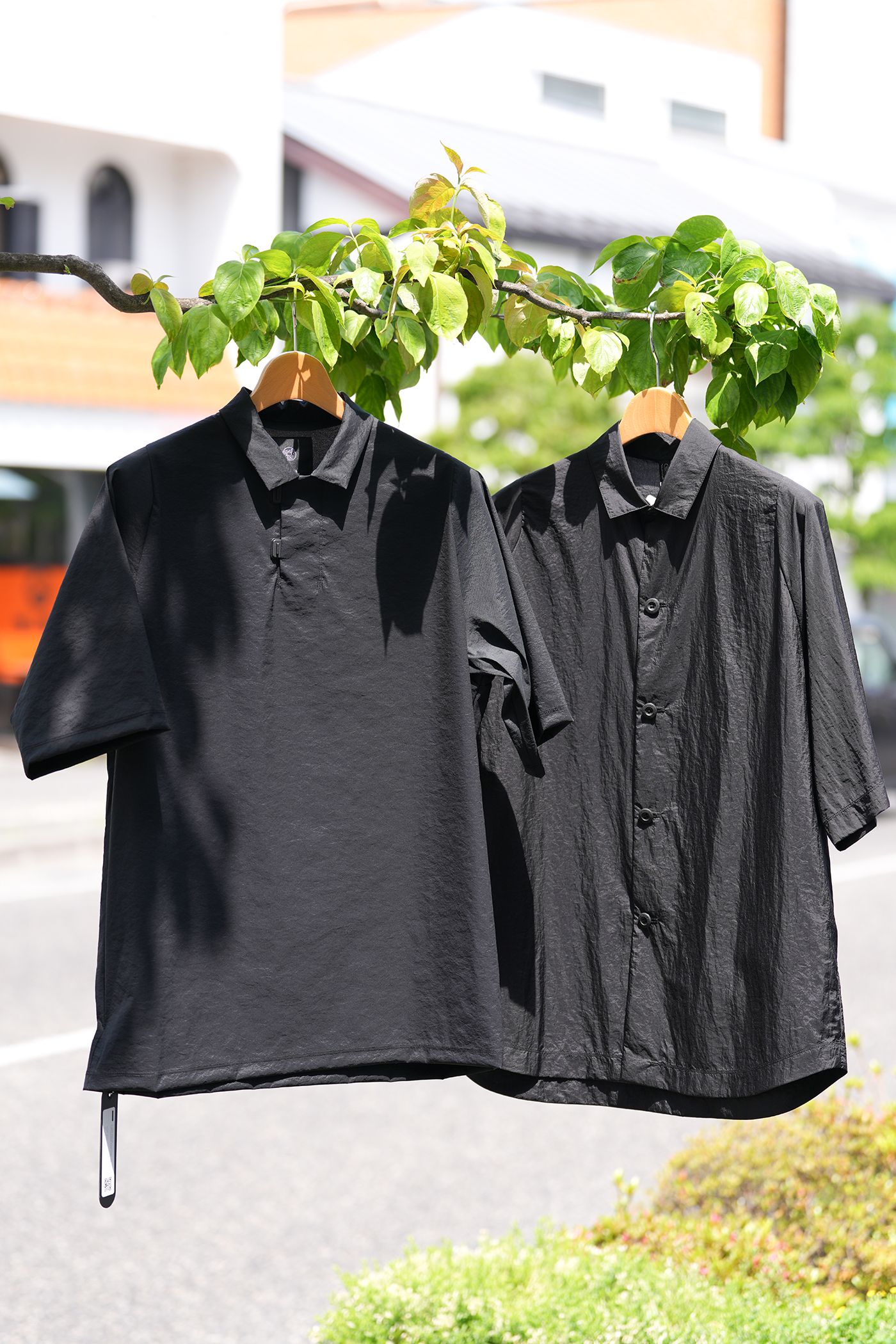 TEATORA」CAPSULESNAP POLO SHIRT AQUAKINESIS ＆ CARTRIDGE