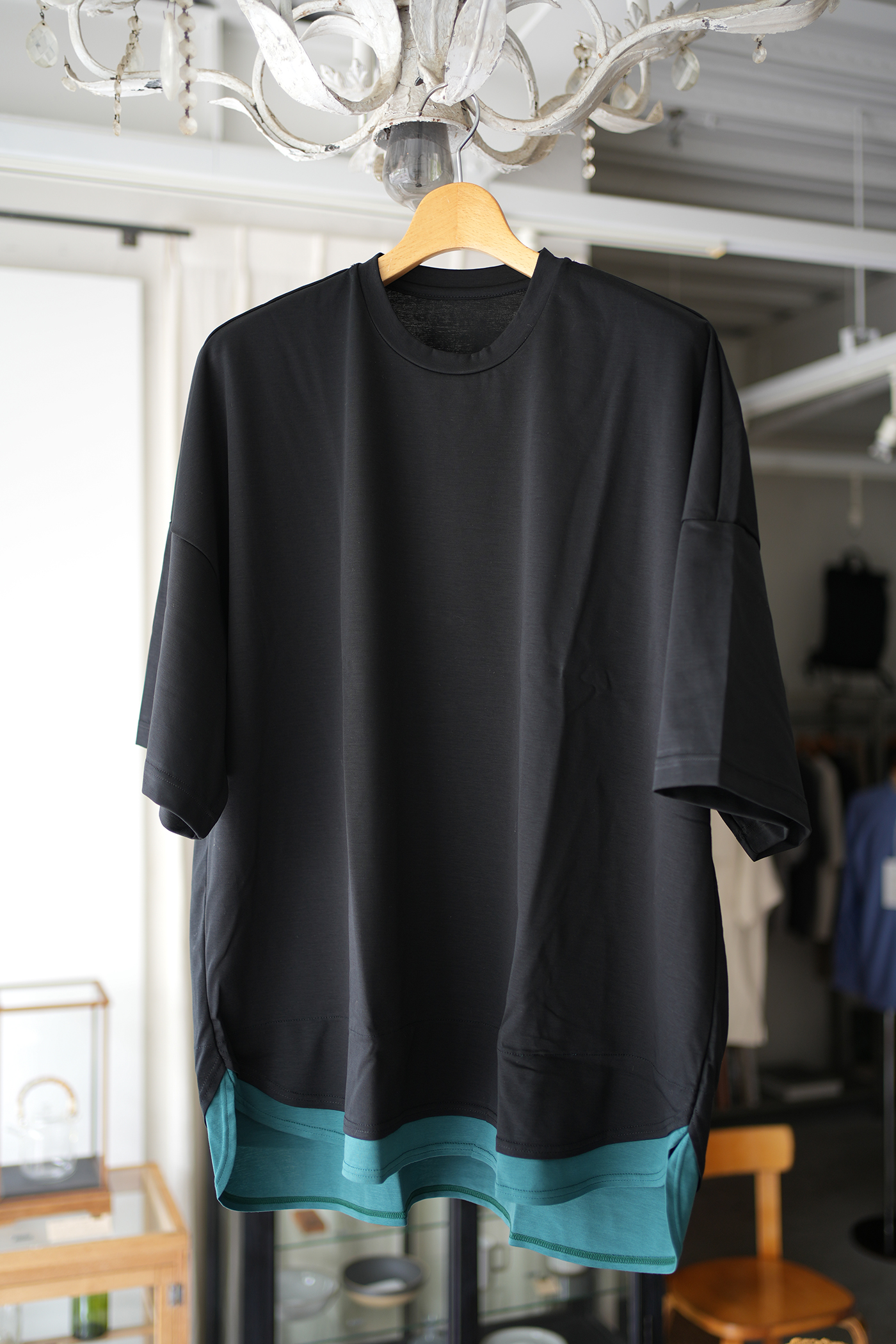 two slit t-shirt