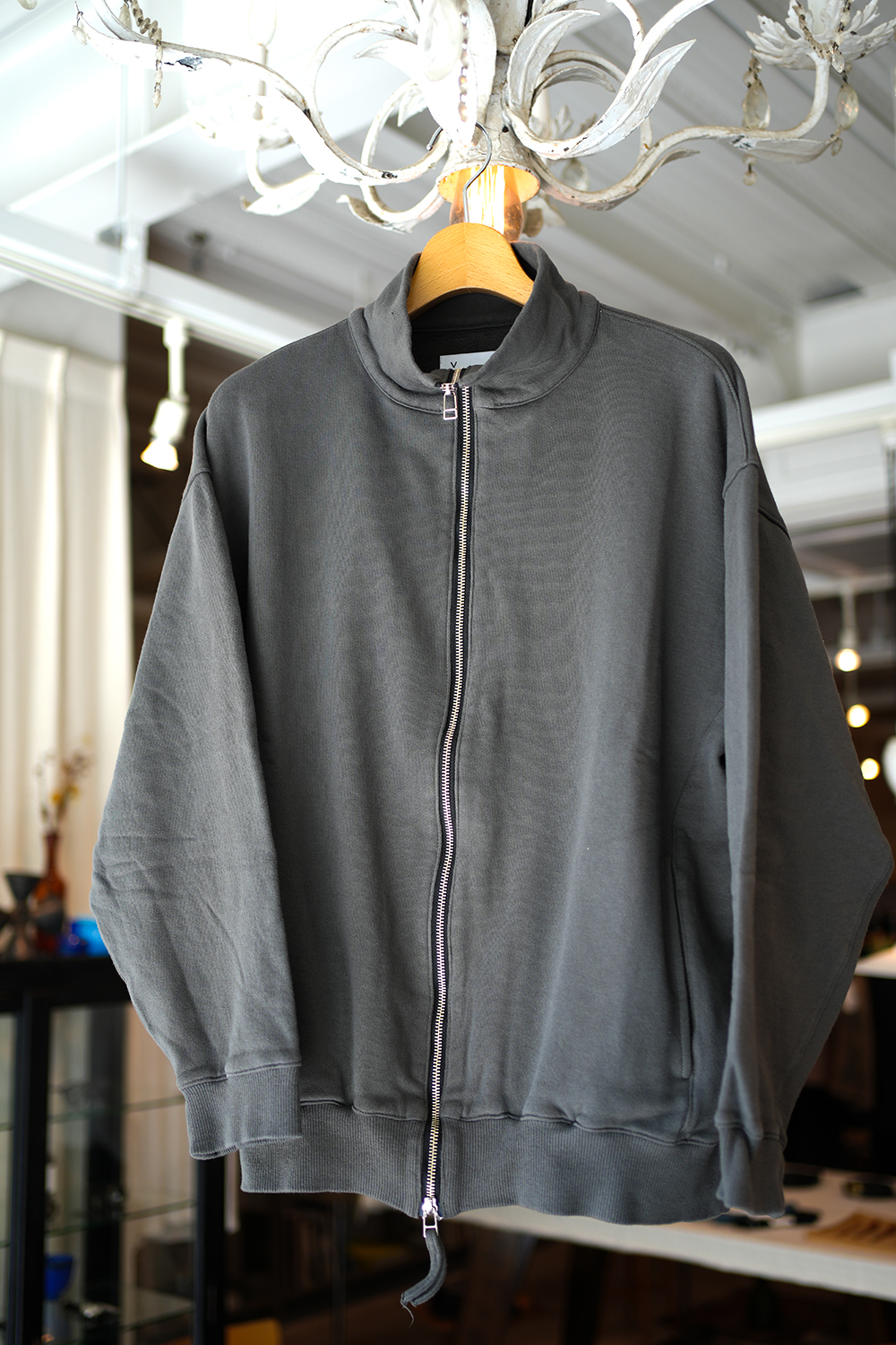 PURELY DOMESTIC “URAGE” GARMENT DYE Zip Up