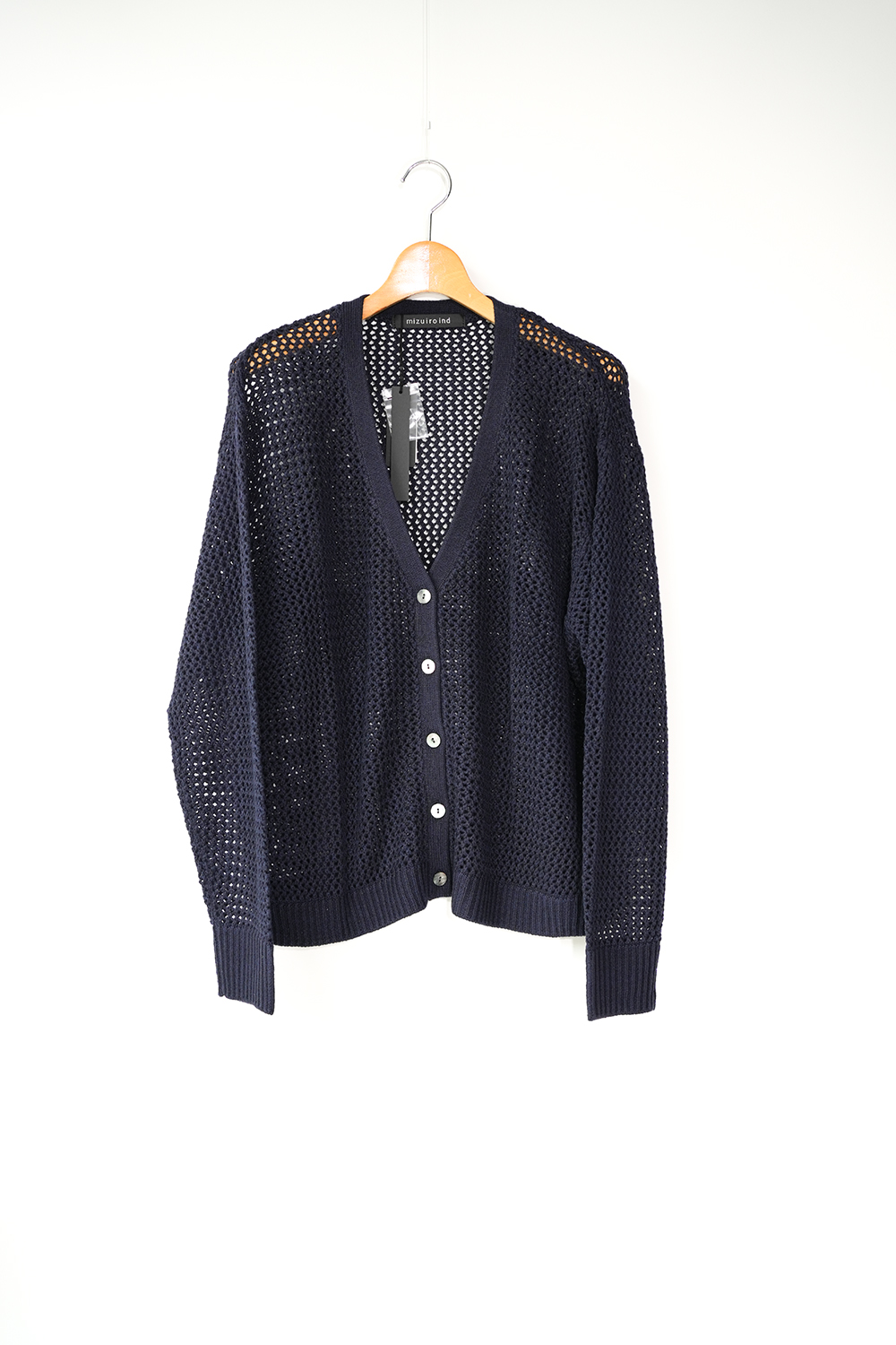 mesh V neck C/D