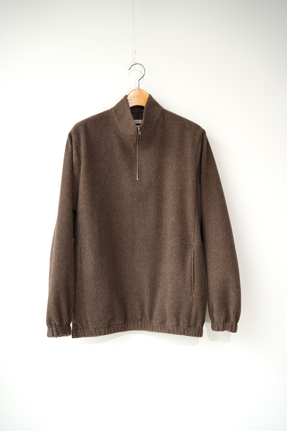 BRUSHED WOOL PULLOVER