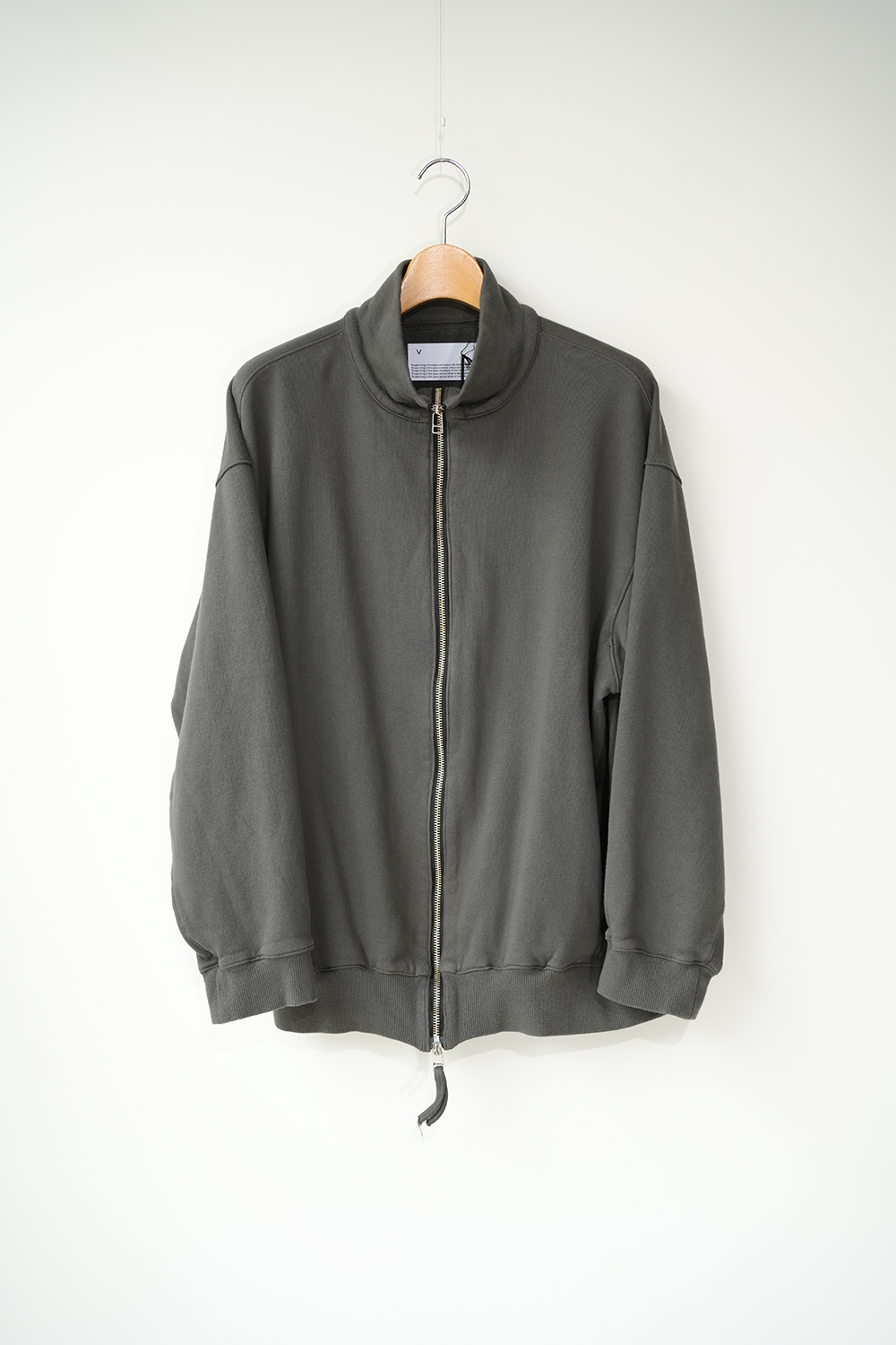 PURELY DOMESTIC “URAGE” GARMENT DYE Zip Up