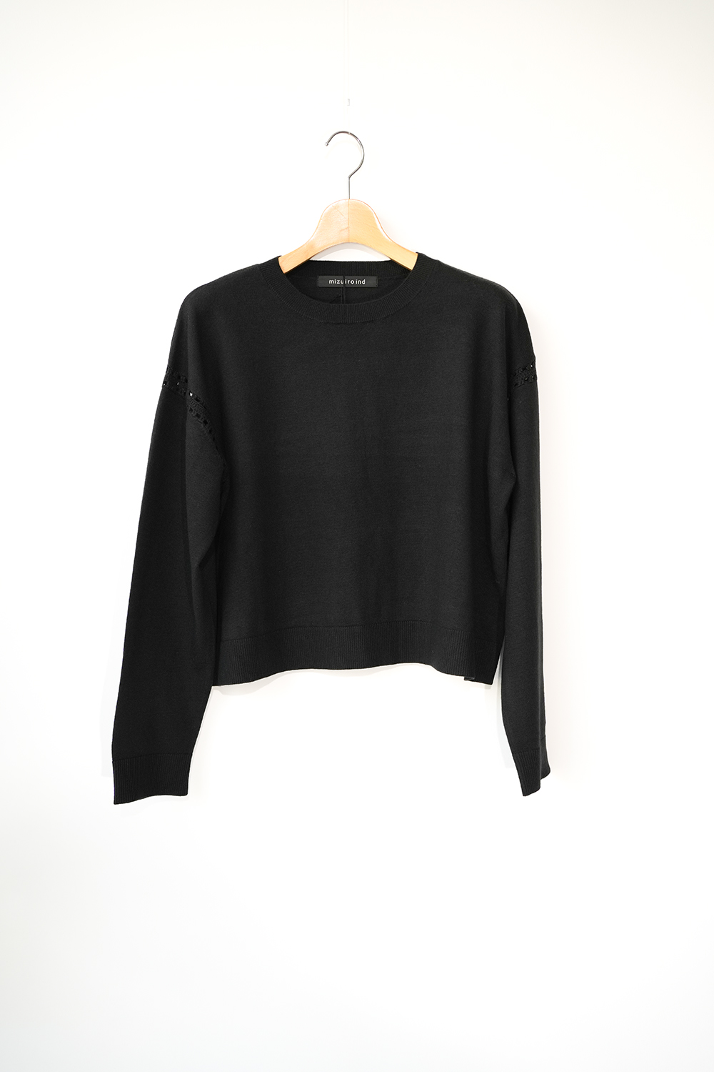 crew neck wide tunic crochet