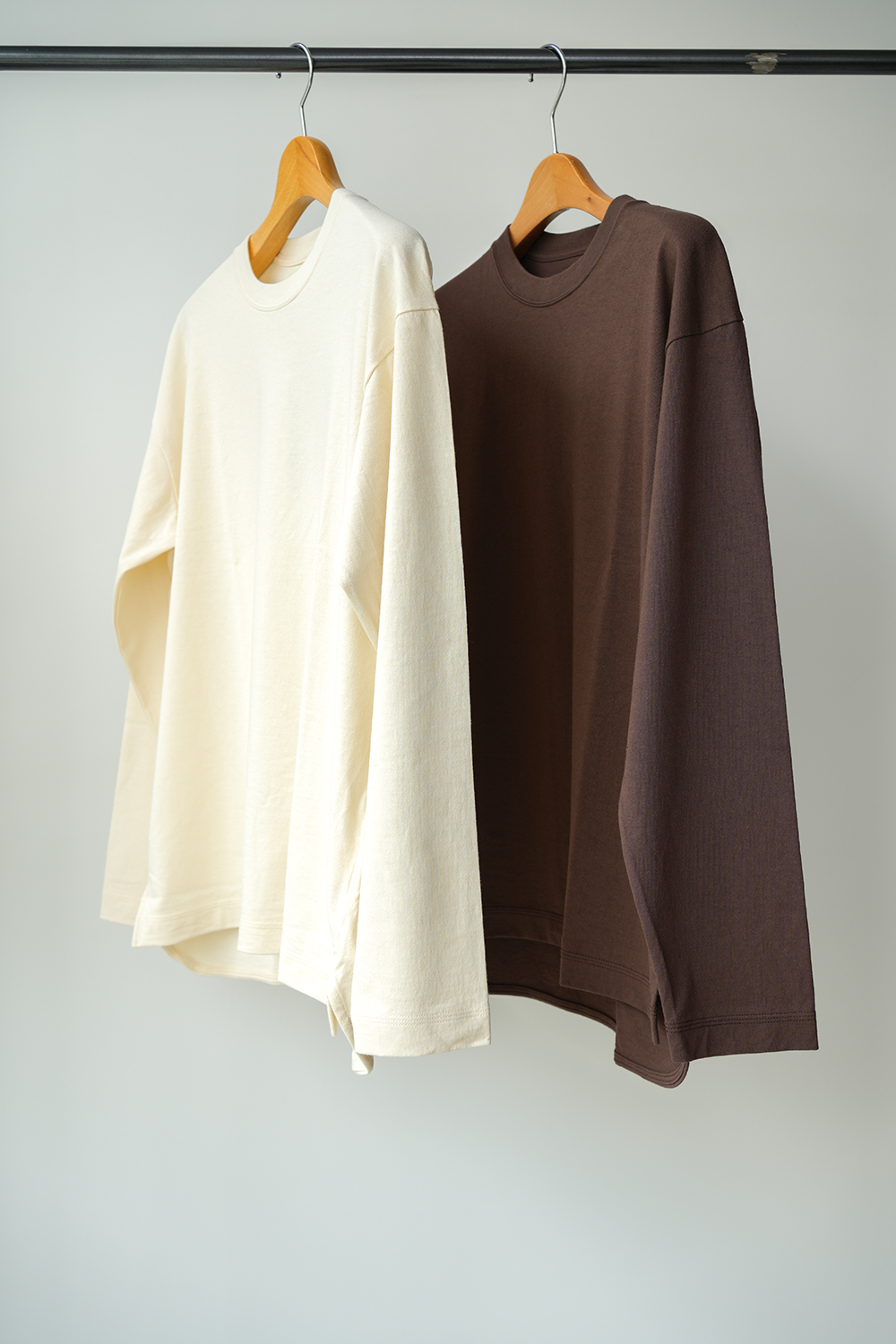 AGED COTTON TEE (L/S)