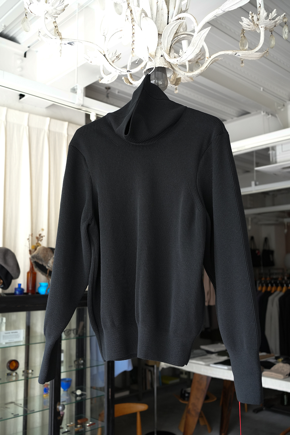 BIG COLLER KNIT L/S PO