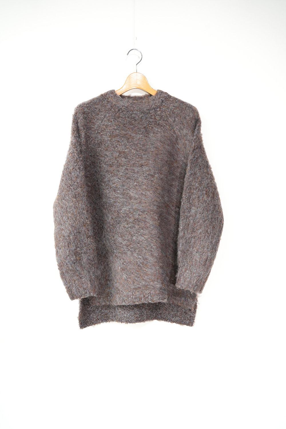 FULLERS TEASEL BRUSHED KNIT CREW NECK
