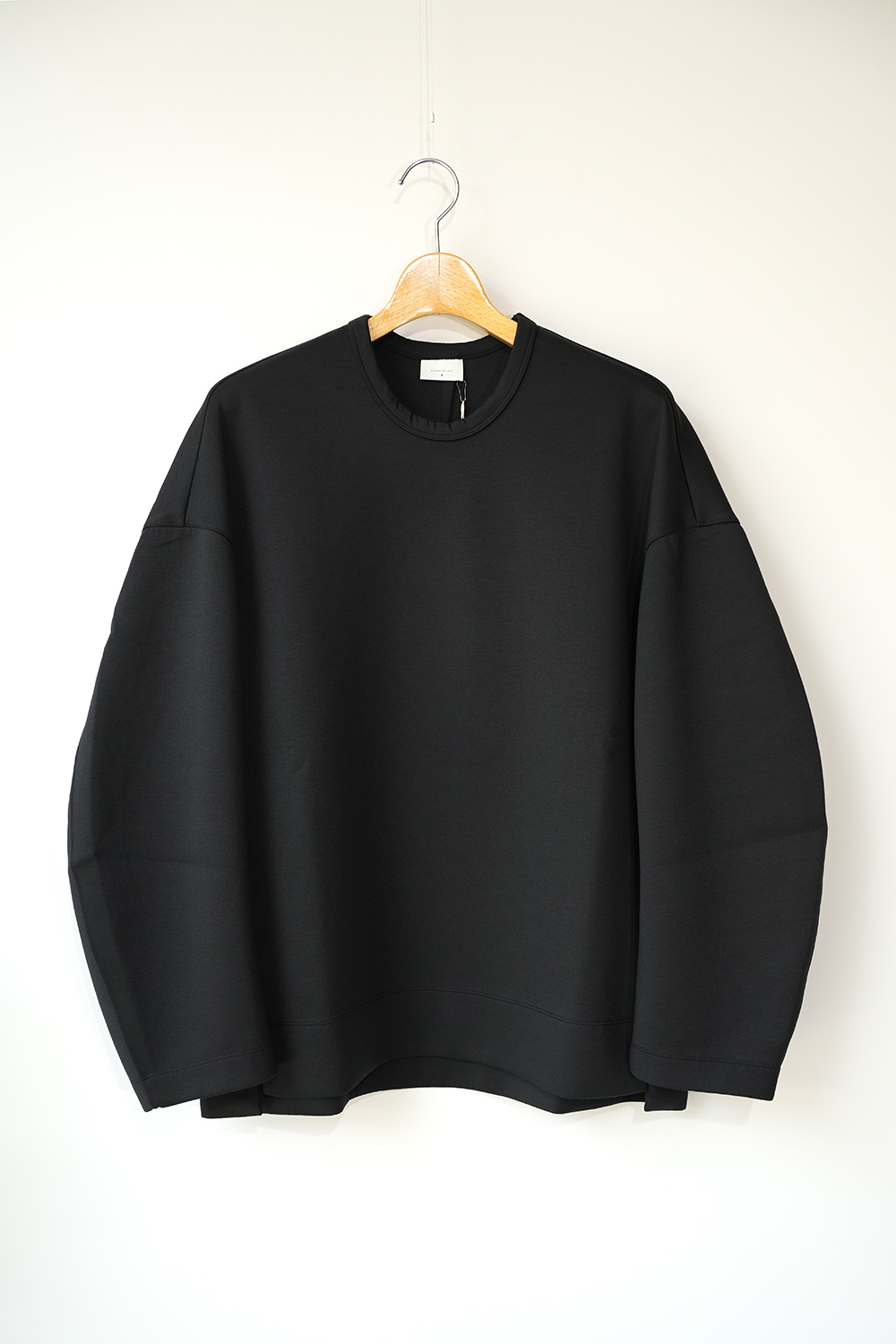 ポリエステルスプリンギィダンボールニットオーバーサイズプルオーバー