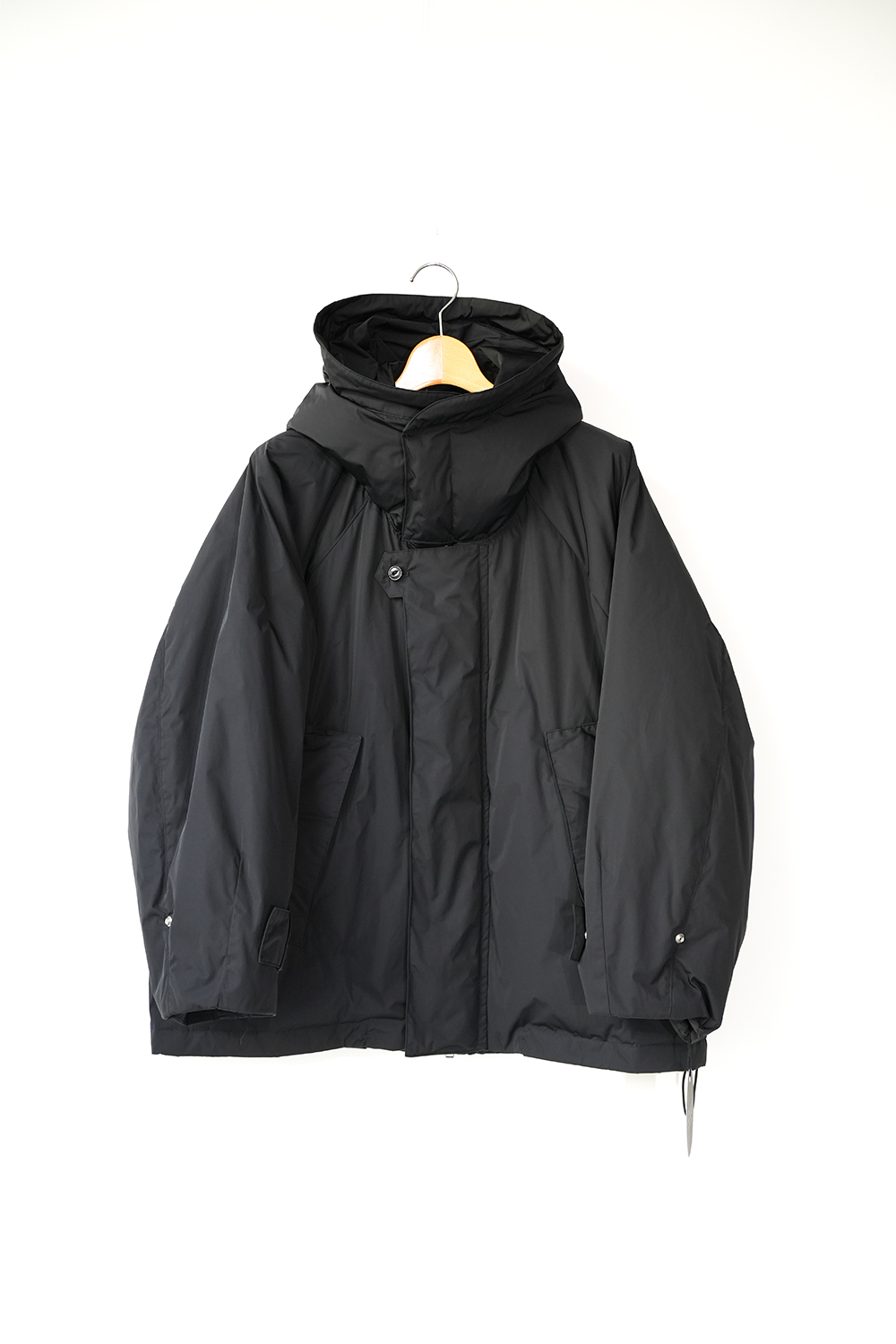 KAWADA DOWN Oversize Hood Blouson – nylon
