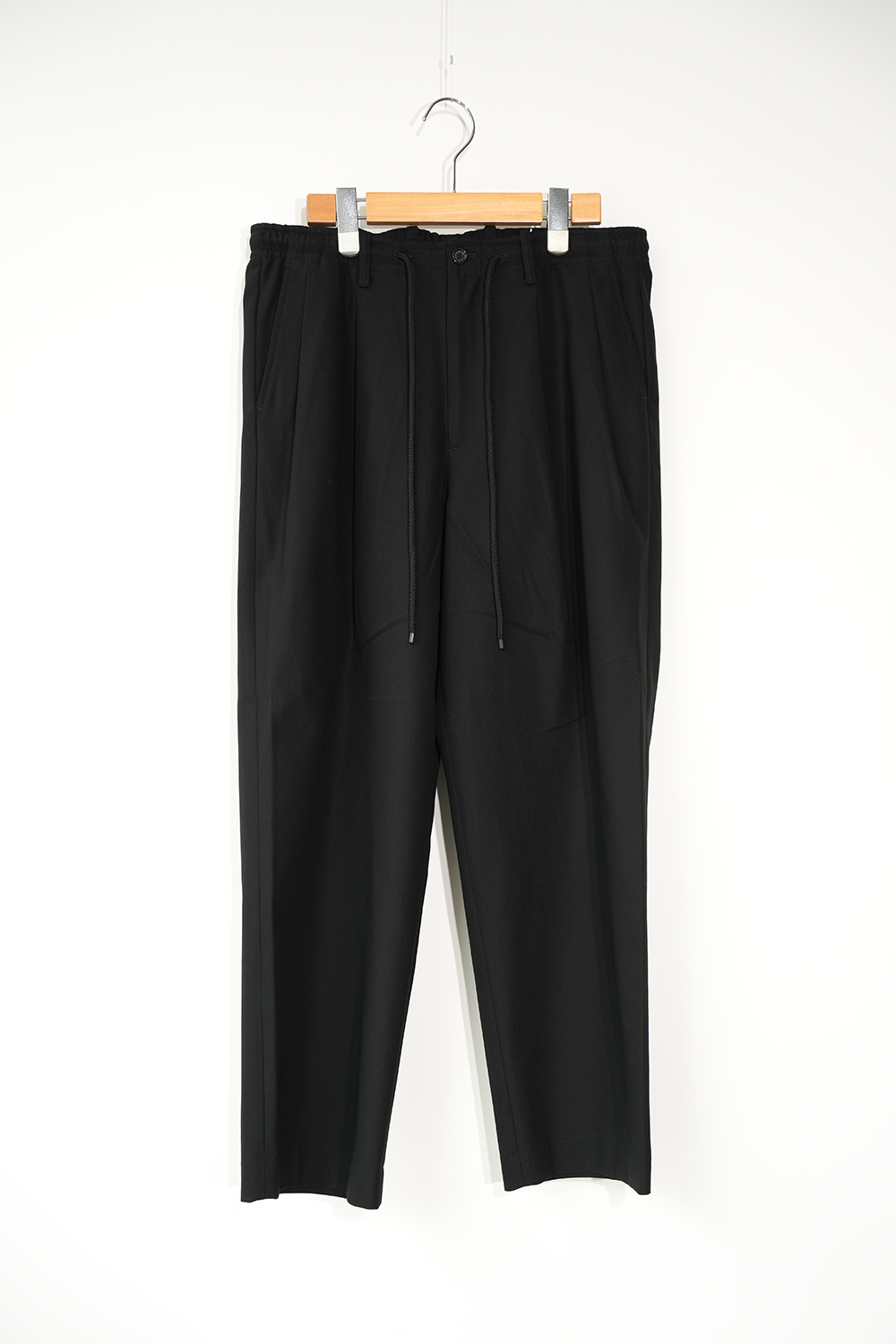 DOUBLE PLEATED EASY TROUSERS
