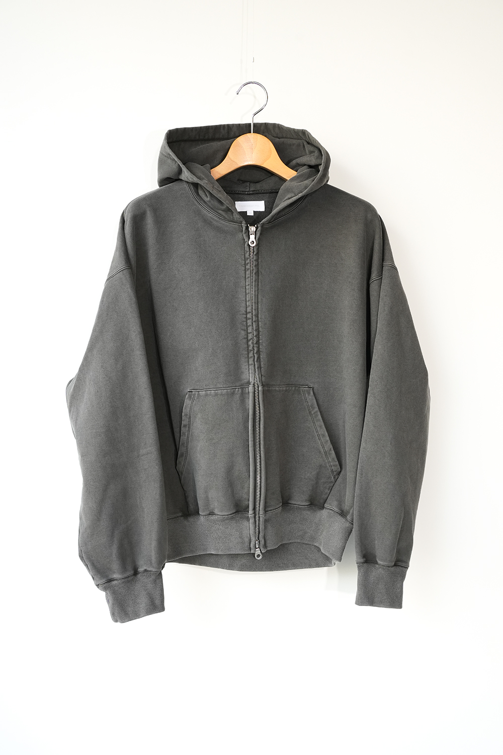 36G Fine Sweat Zip Hoodie