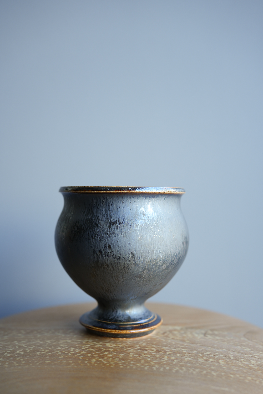 鉢 茶マンガン釉3